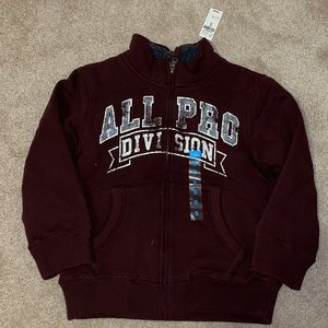 The Children’s Place Burgundy Fleece Zip Up